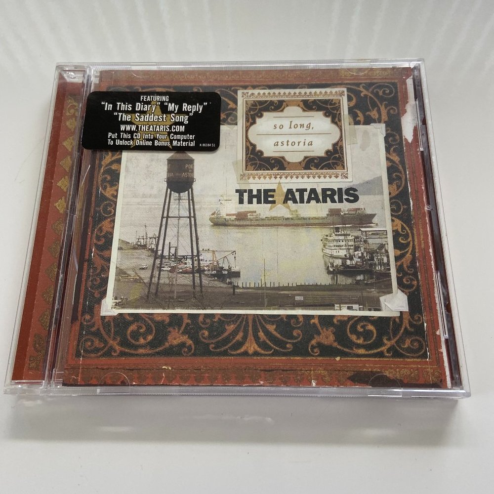 The Ataris So Long Astoria CD 2003 Pop Punk Emo Punk Rock Album Audio Music